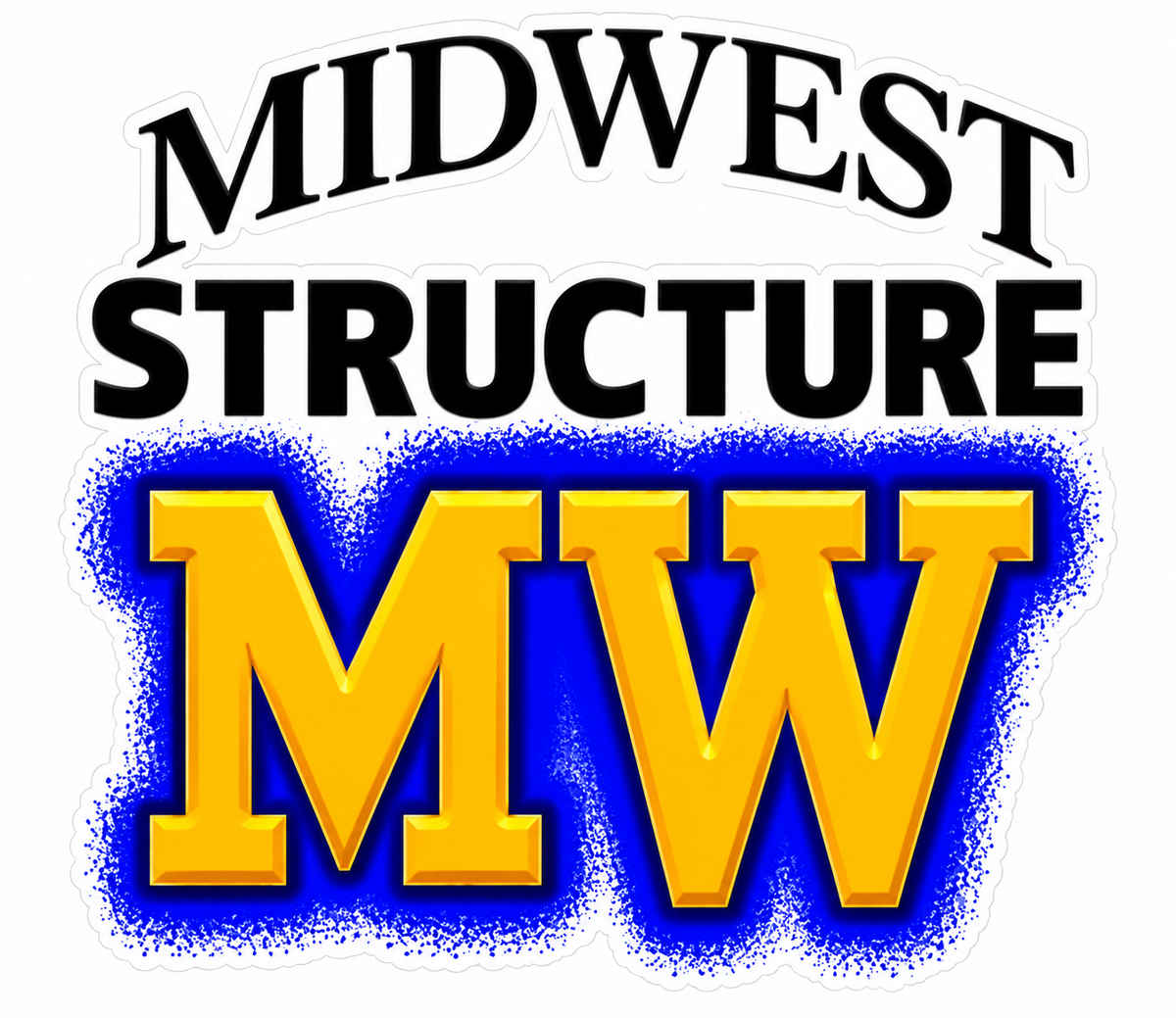 Midwest Structure PREMIUM Customer Window or Helmet Decal (sqd.1)