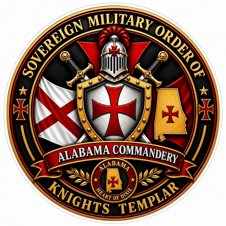Miliary order of knights Customer Window or Helmet Decal (sqd.1)