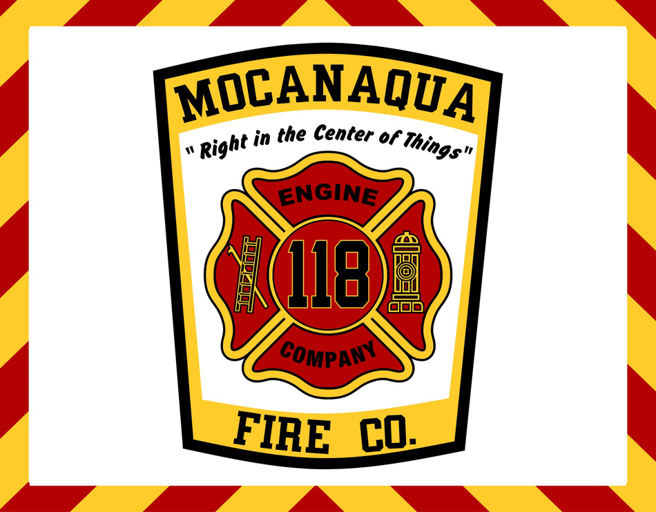 Mocanaque Fire Company Customer Decal