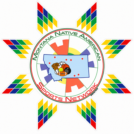 Montana Native American Customer Window or Helmet Decal economy non-reflective decal