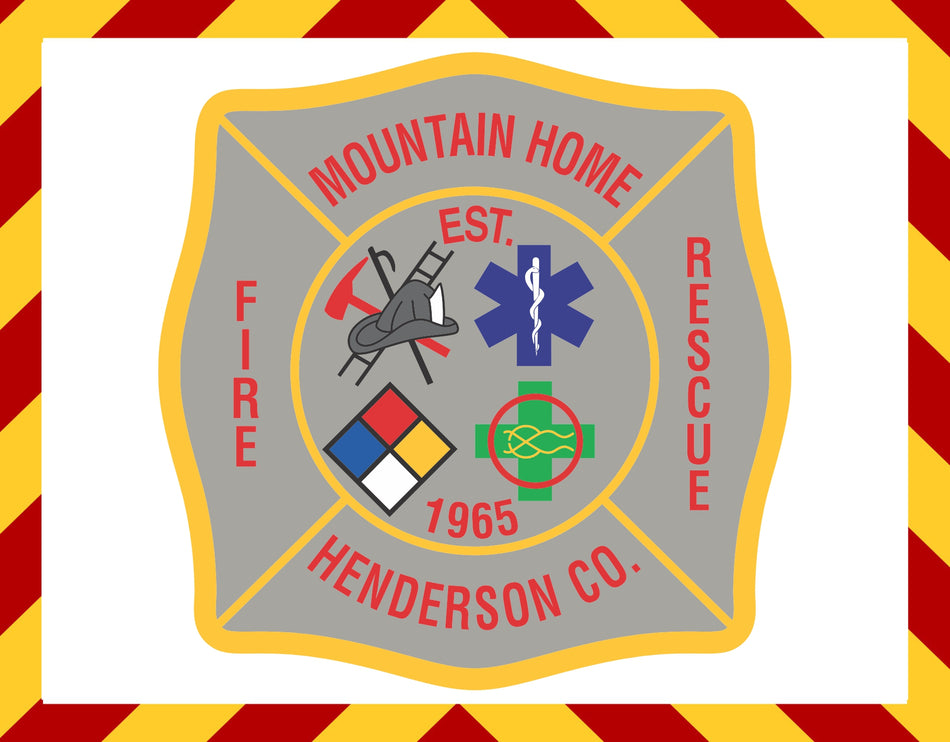 Mountain Home Fire Rescue Customer Decal