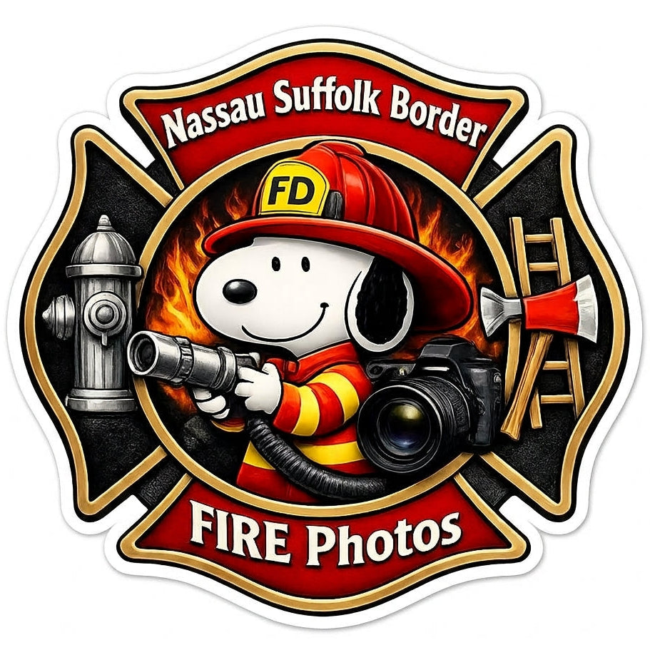 Nassau Suffolk Border Window/Helmet Decal or MAGNET (sqd.1)
