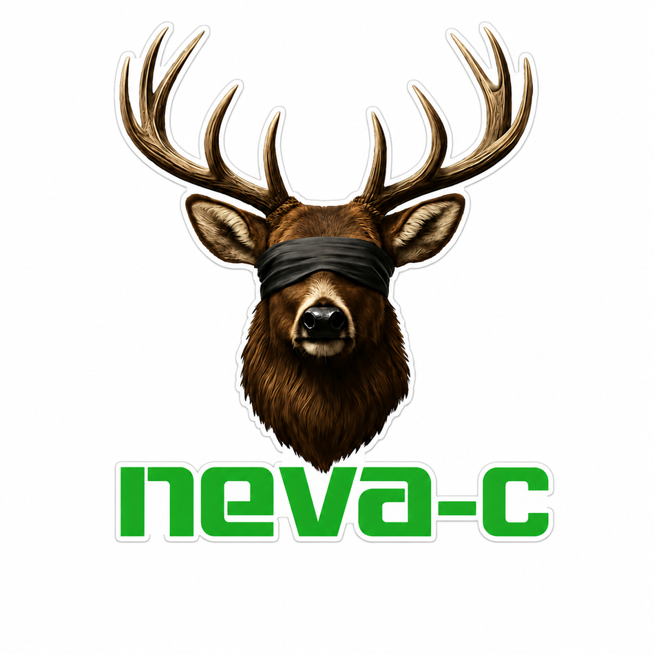 Neva-C Blindfold Customer Decal – Economy Bulk Decals sqd.1