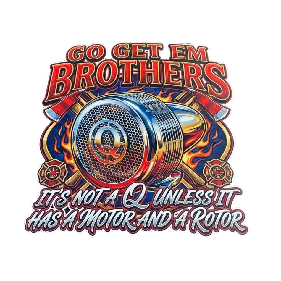 It's not a Q Mechanical Sirens Customer Window Decal