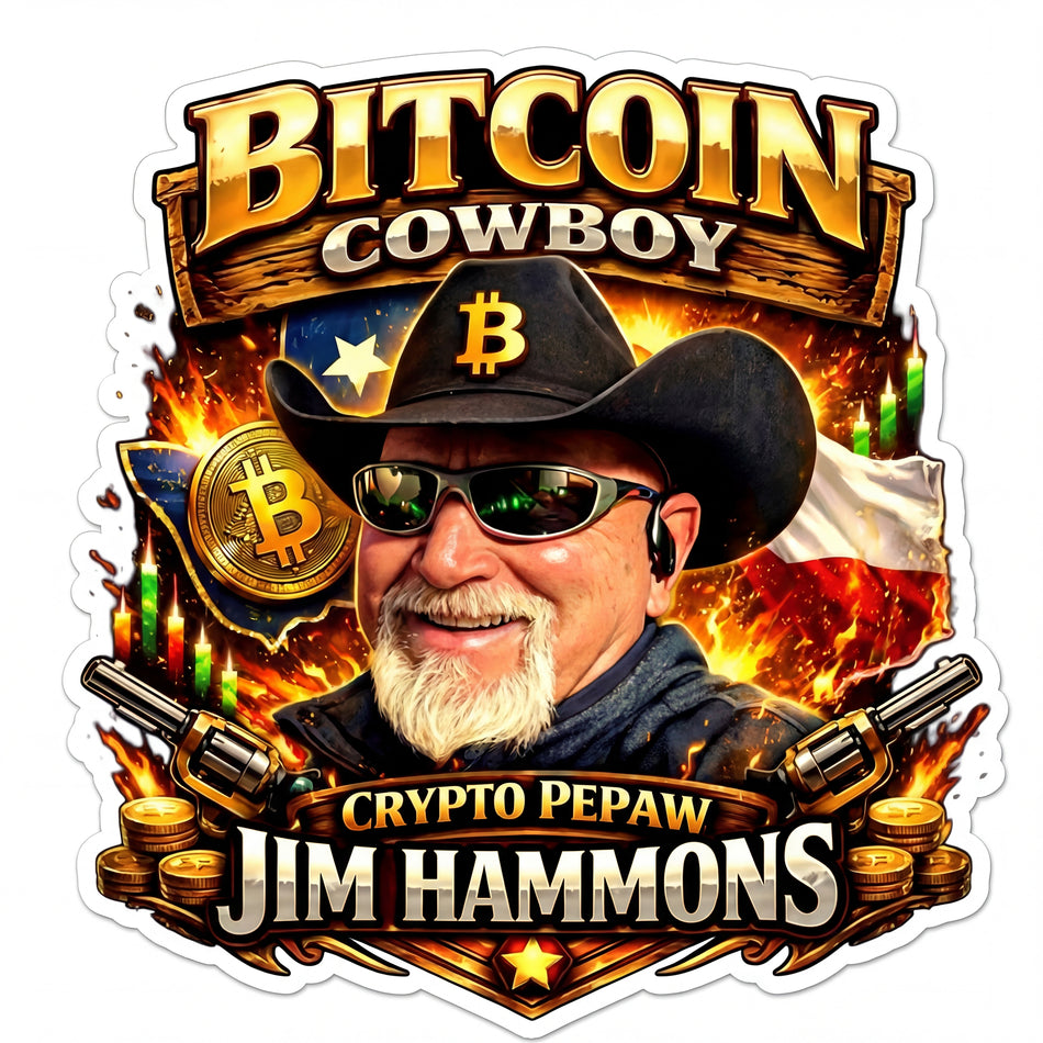 Jim Hammons PePaw Helmet Window/Helmet Decal or MAGNET