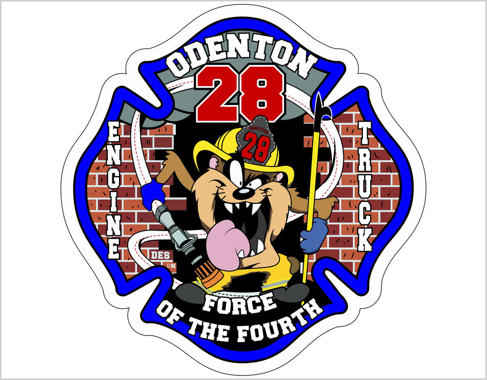 Odenton 28 Force of the Fourth Customer Decal