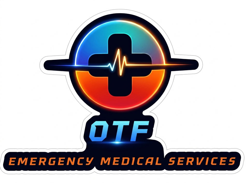 OTF Emergency Service Window/Hardhat Decal