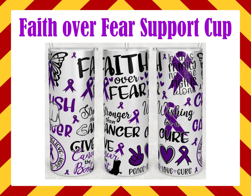 Drink Water Cup - Faith Pancreatic Support Cup