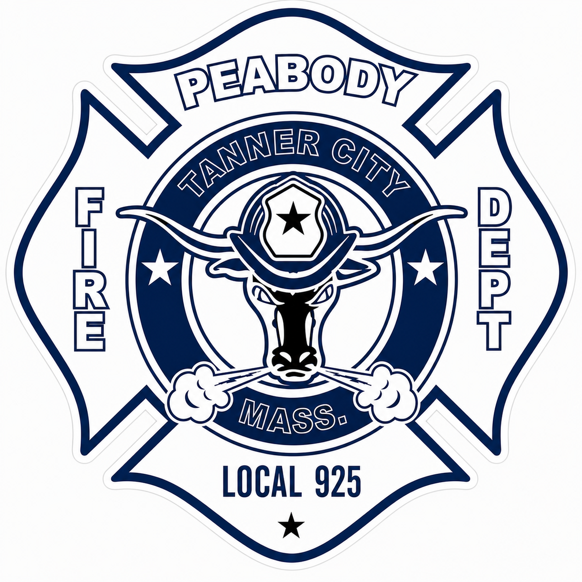 Peabody Local 925 Customer Decal or Magnet economy non-reflective decal
