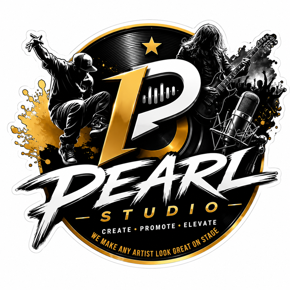 Pearl Studio Customer Window or Helmet Decal (sqd.1)