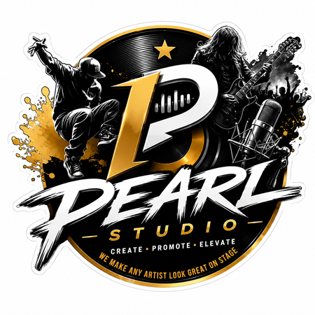 Pearl Studio Customer Window or Helmet Decal economy non-reflective decal