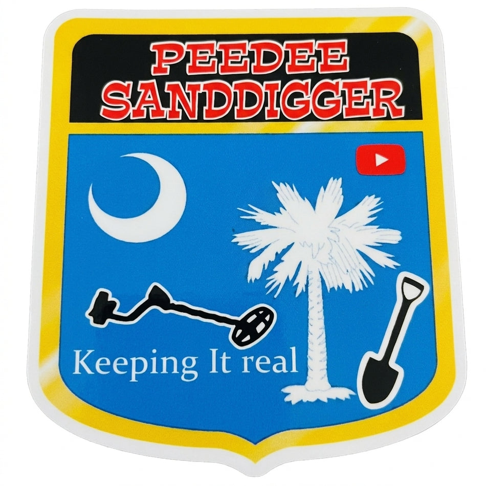 PeeDee Sanddigger Window/Helmet Decal or MAGNET