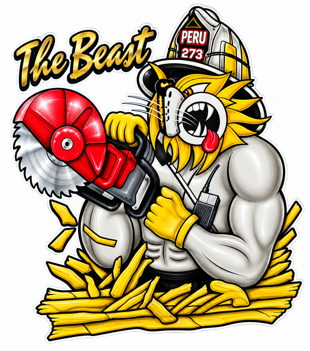 peru 273 PREMIUM Customer Window or Helmet Decal (sqd.1)