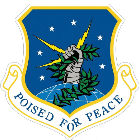 Poised for Peace Customer Decal or Magnet economy non-reflective decal