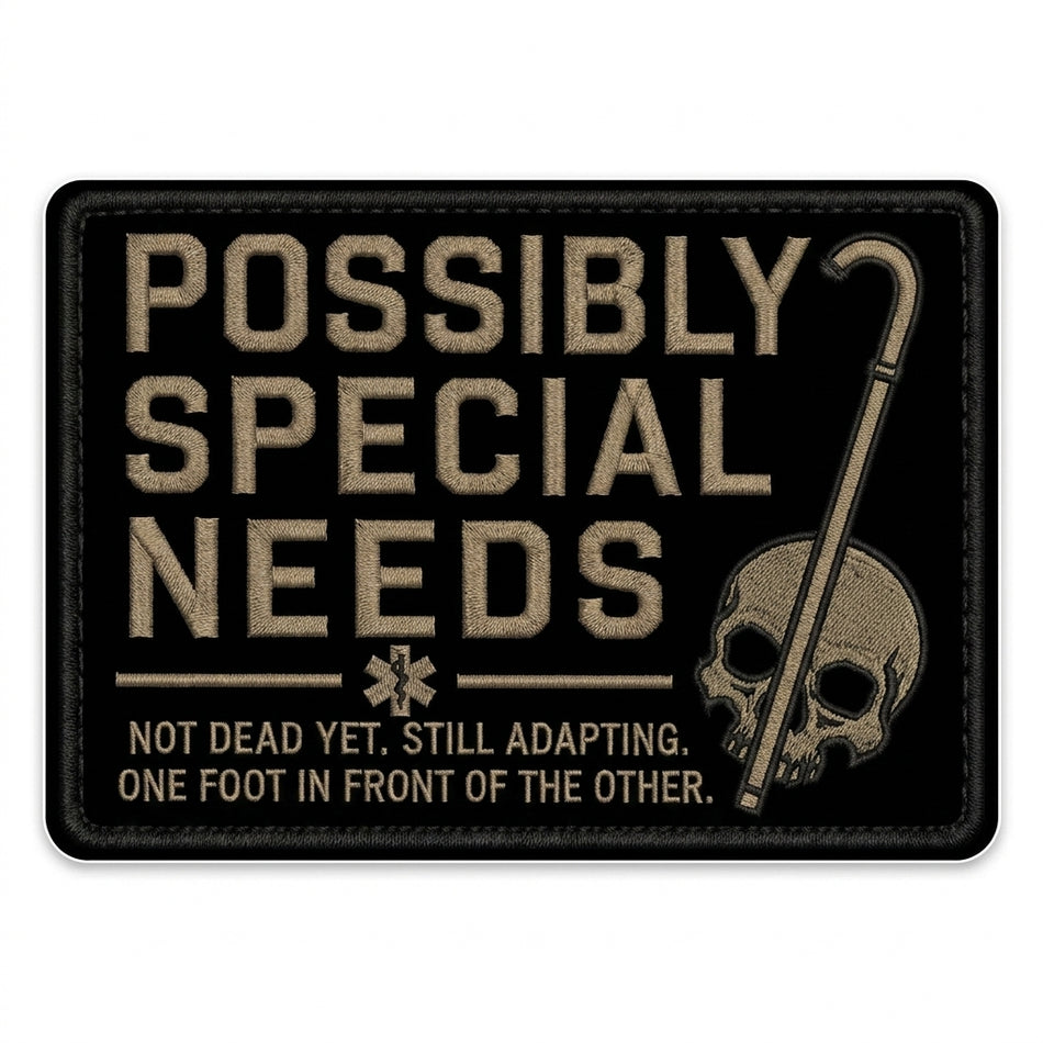 Possibly Special Needs Window or Helmet Decal (rctd.1)