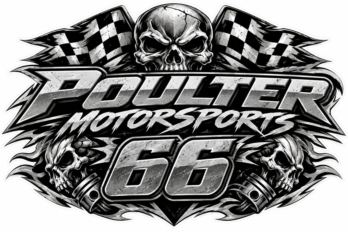 Poulter Motorsports 66 ECONOMY Customer Decal Packs (rct.1)