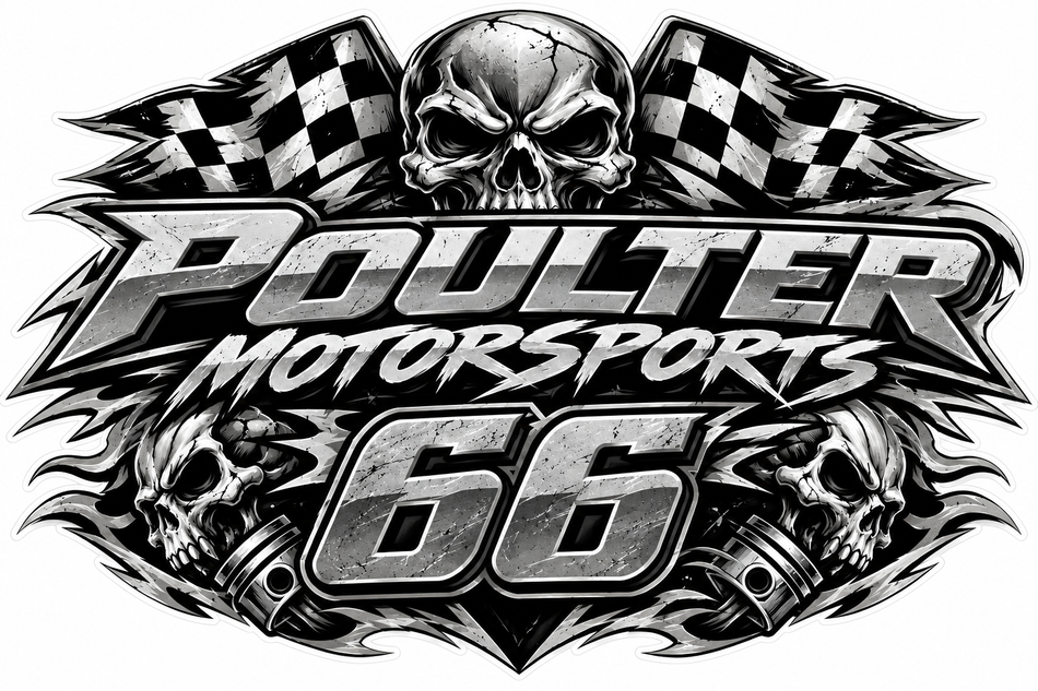Poulter Motorsports 66 ECONOMY Customer Decal Packs (rct.1)