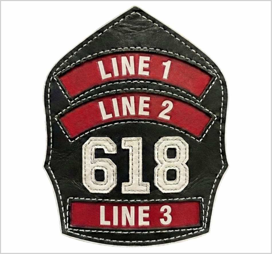 Firefighter Shield Decal AI FD Shield Design Powershield Firefighter Decal