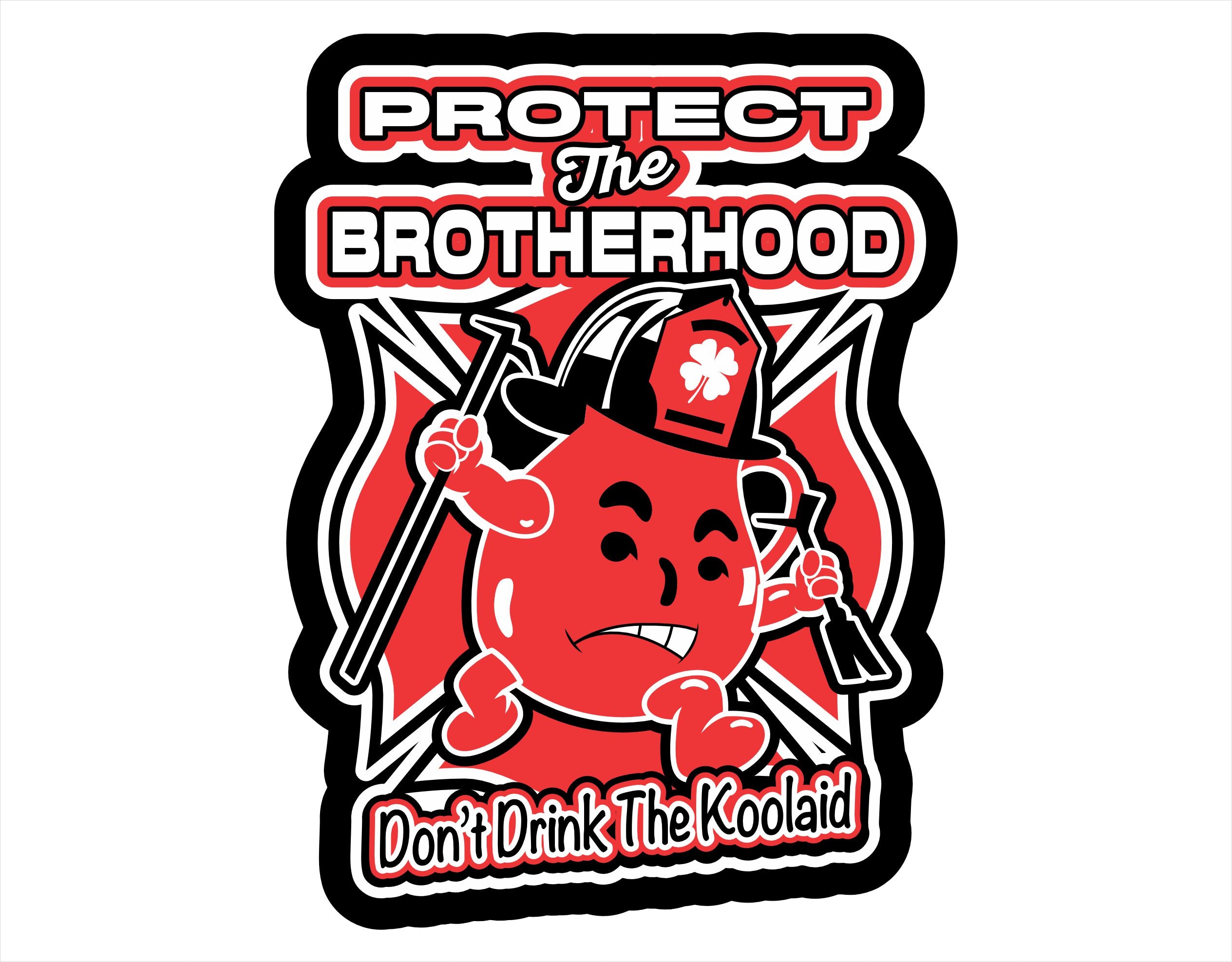 Window Sticker - Drink the Kool Aid Brotherhoood Decal – Powercall ...