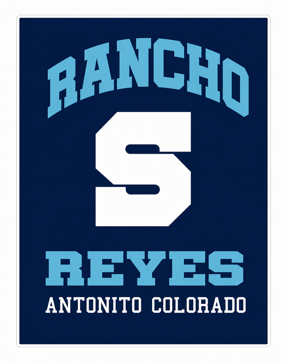 Ranch S Reyes Customer Window or Helmet Decal (sqd.1)