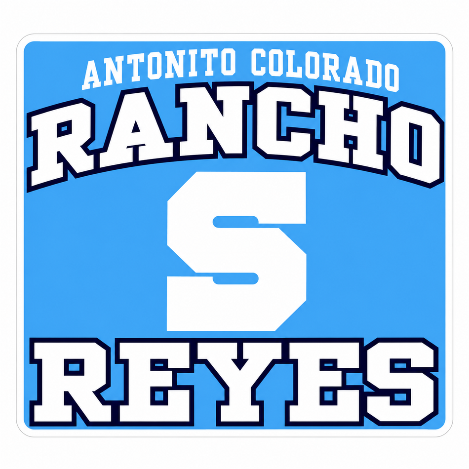 Ranch Reyes Customer Window or Helmet Decal (sqd.1)