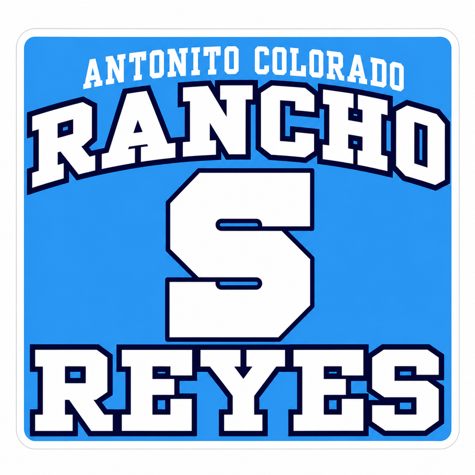Ranch Reyes Customer Window or Helmet Decal (sqd.1)
