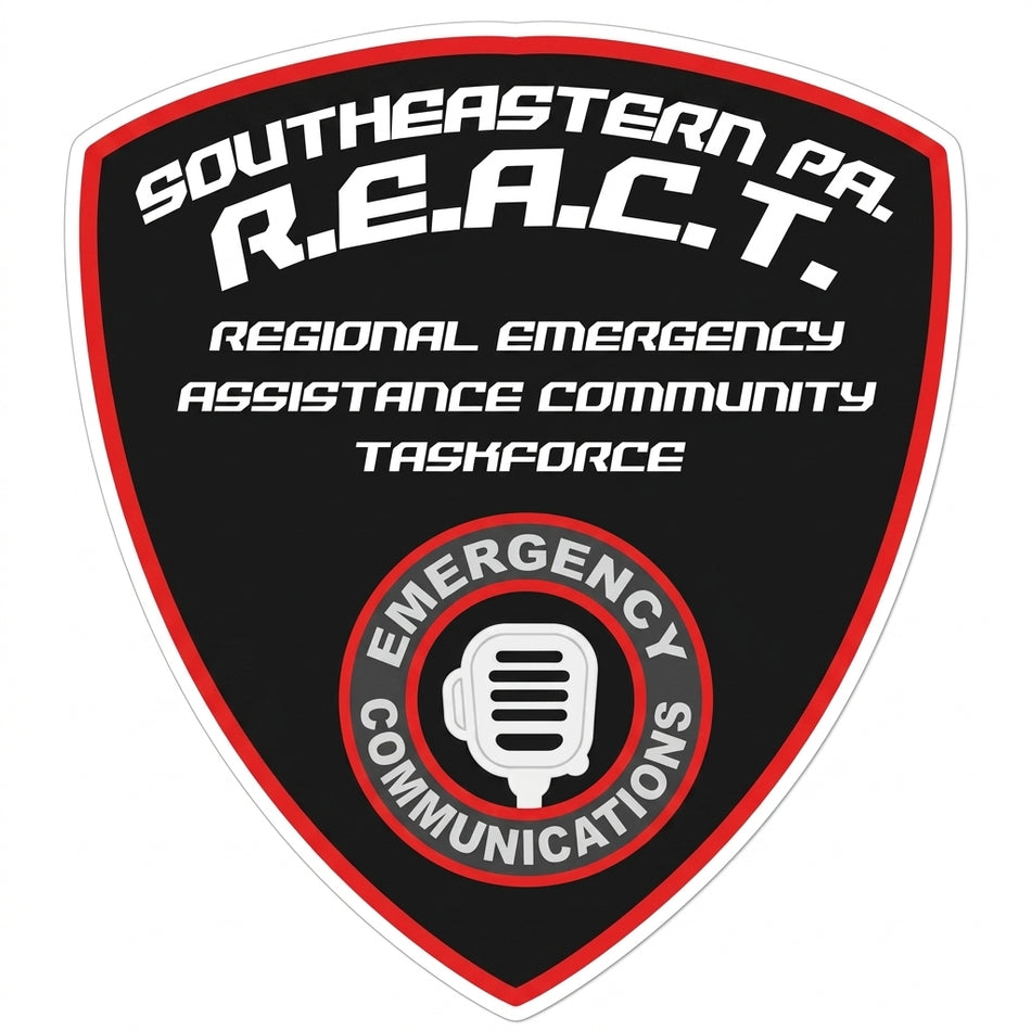 Southeaster REACT V2 Window/Hardhat Decal (sqd.1)