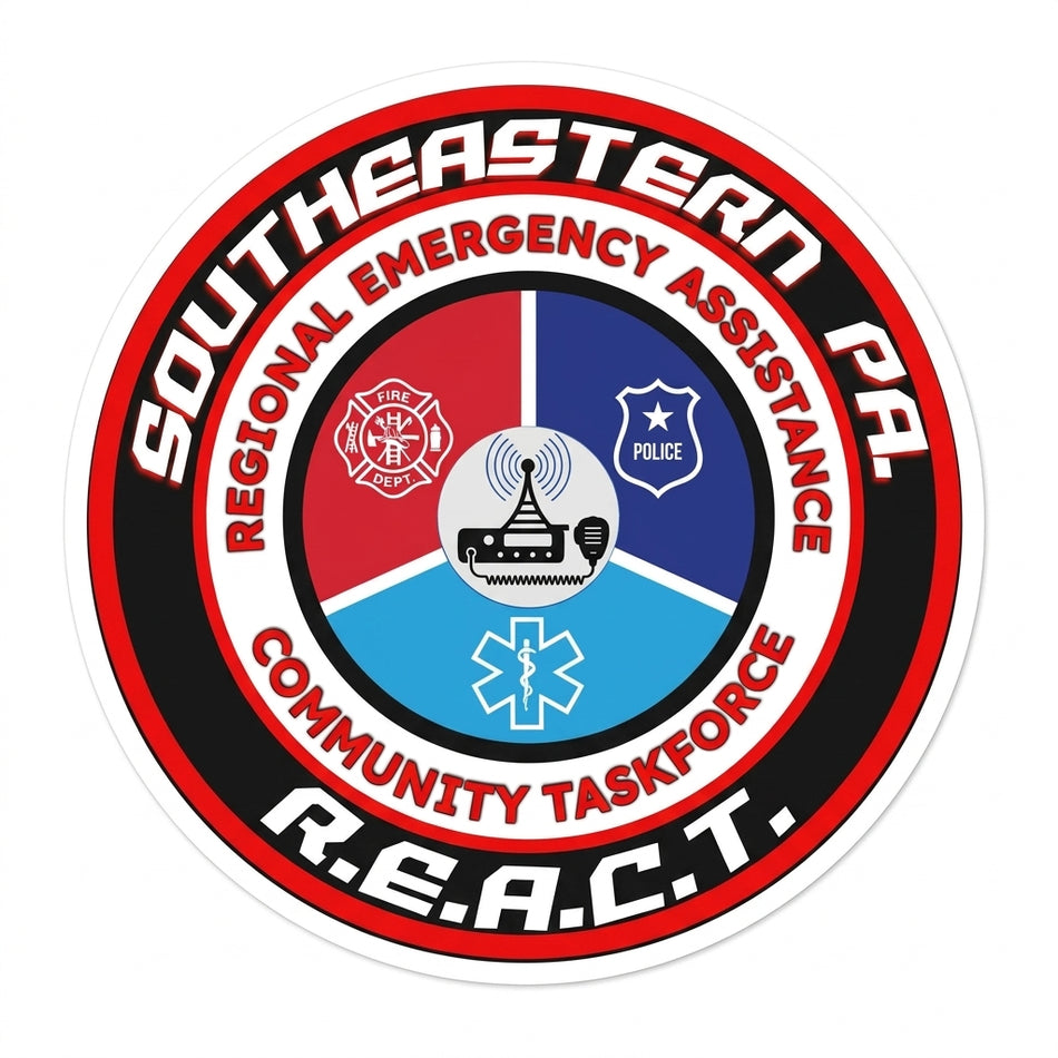 Southeaster REACT Window/Hardhat Decal (sqd.1)