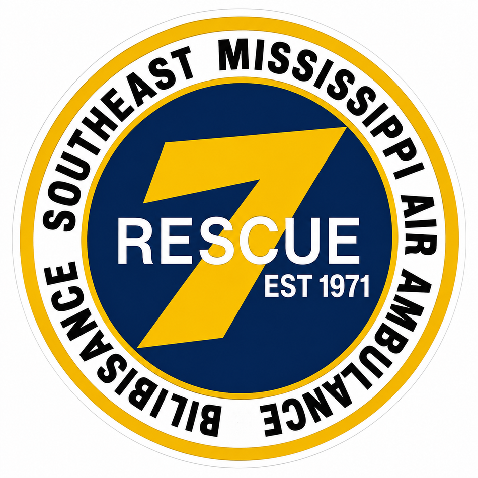 Southeast Mississippi Rescue 7 Customer Decal – Economy Bulk Decals sqd.1