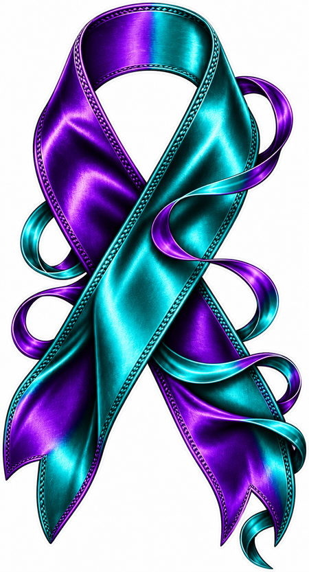 ribbon glare PREMIUM Customer Window or Helmet Decal (sqd.1)