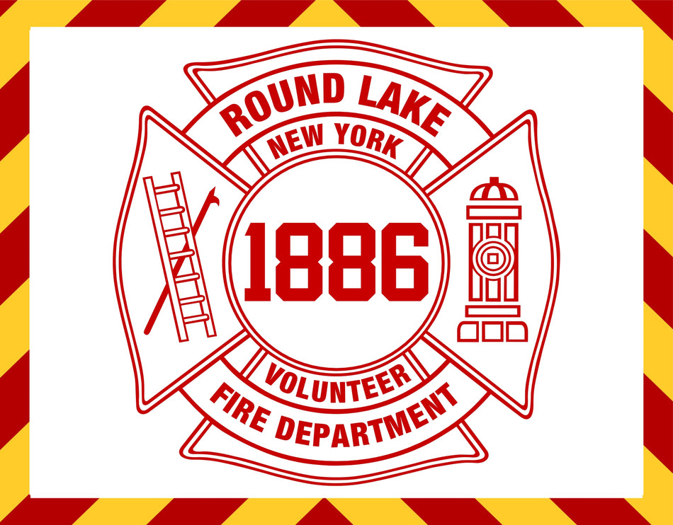 Round Lake 1886 Customer Decal