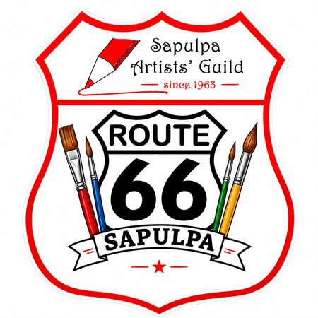 Sapula Artists Guild Customer Window or Helmet Decal economy non-reflective decal