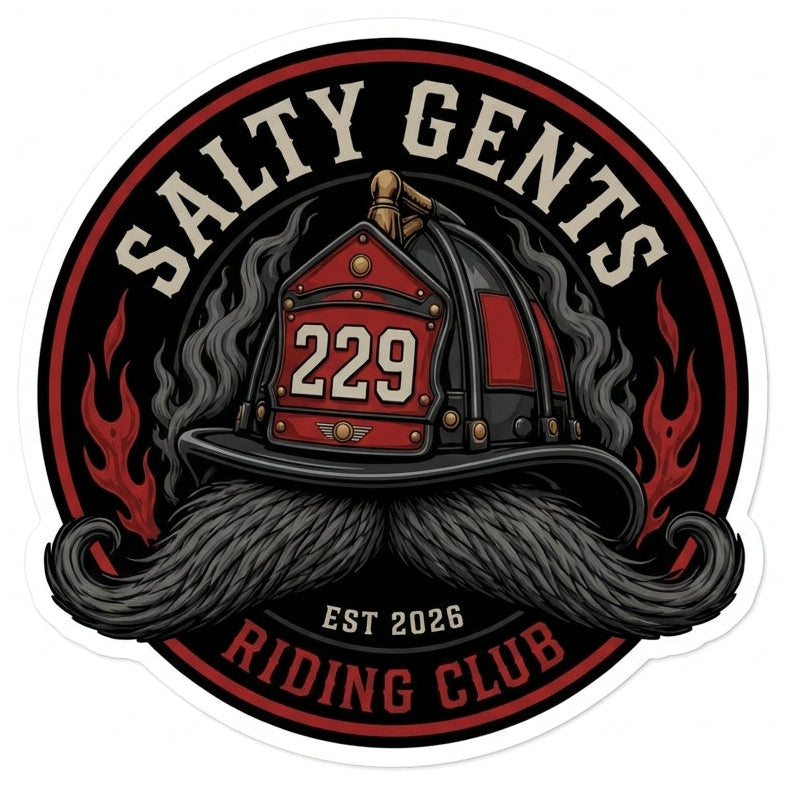 Salty Gents 229 Window/Helmet Decal or MAGNET (sqd.1)
