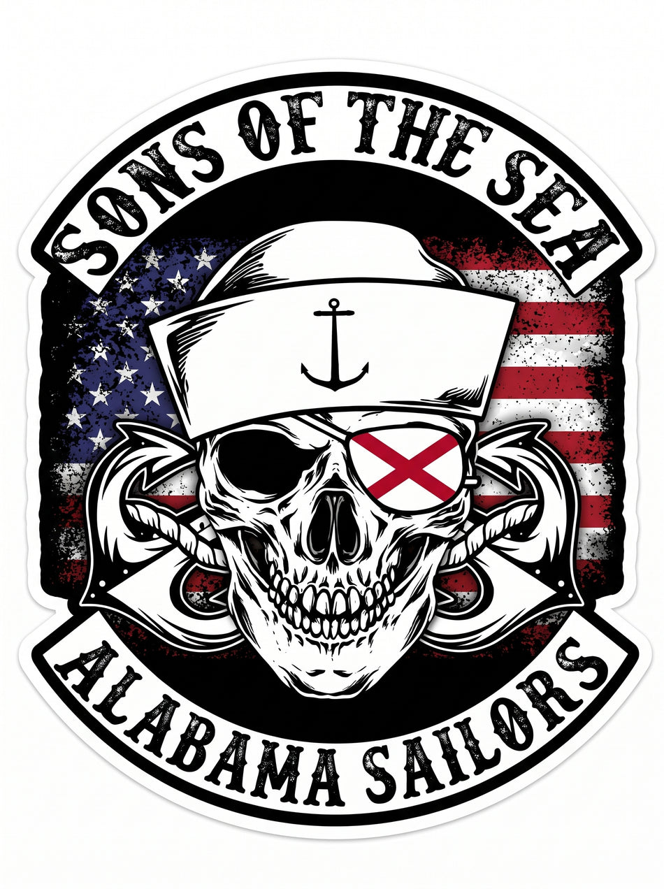 Sons of the Seas Badge Customer Decal or Magnet