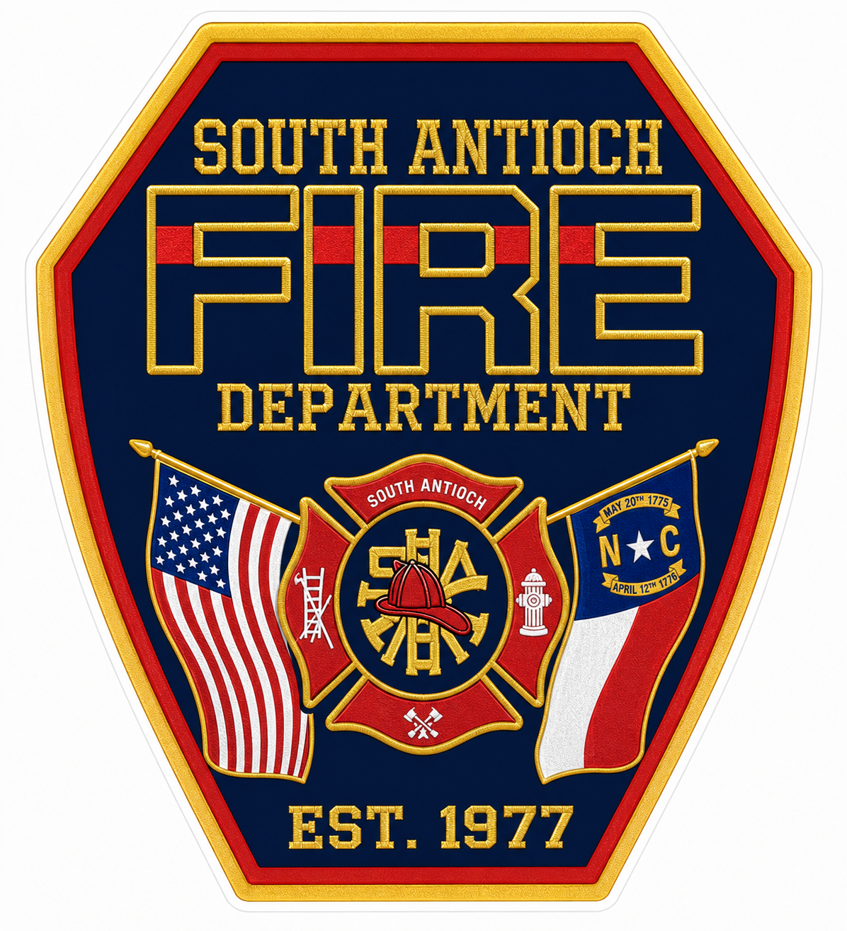 South Antioch Design Customer Decal or Magnet economy non-reflective decal