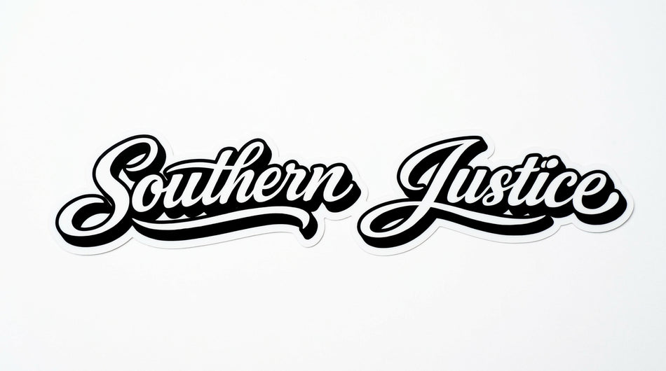 Southern Justice Window or Helmet Decal (rctd.1)
