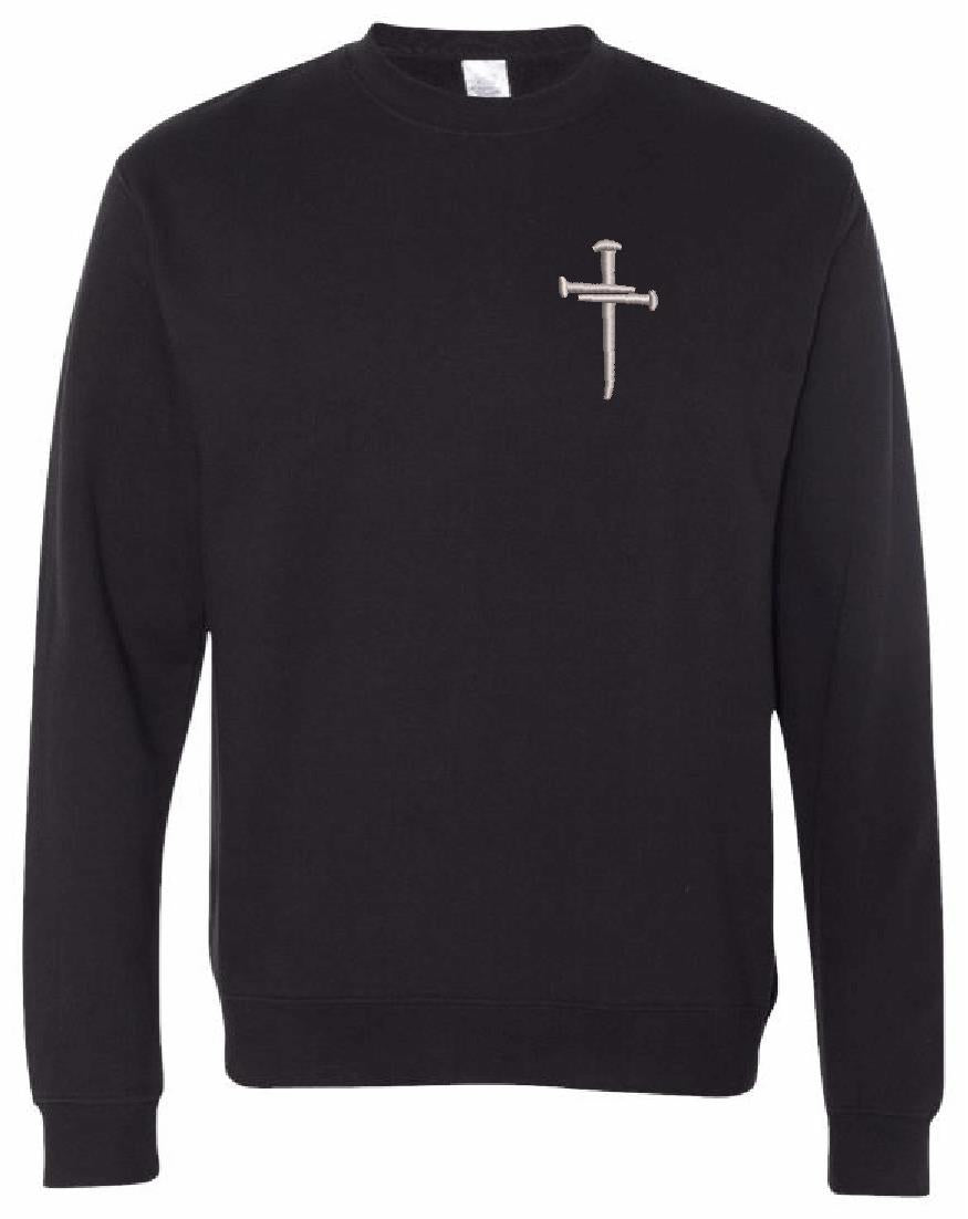 Christian Cross Sacred Cross Unisex Midweight Crewneck Sweatshirt - SS3000