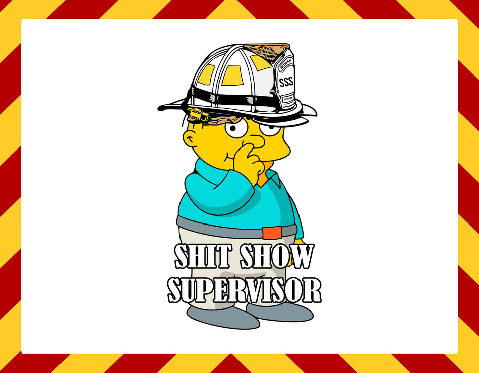 Window Decal - SH Show Supervisor Decal