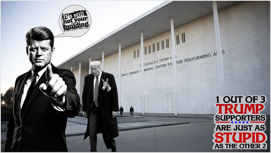 Kennedy It's Still My building Window or Bumper Sticker Buy one get one Free Tiktok