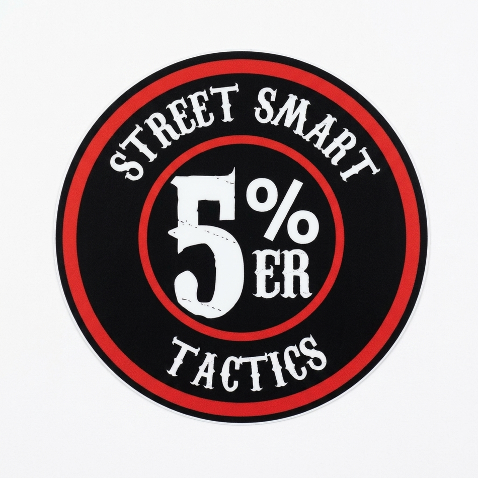 Street Smart Tactics Window/Helmet Decal or MAGNET (sqd.1)