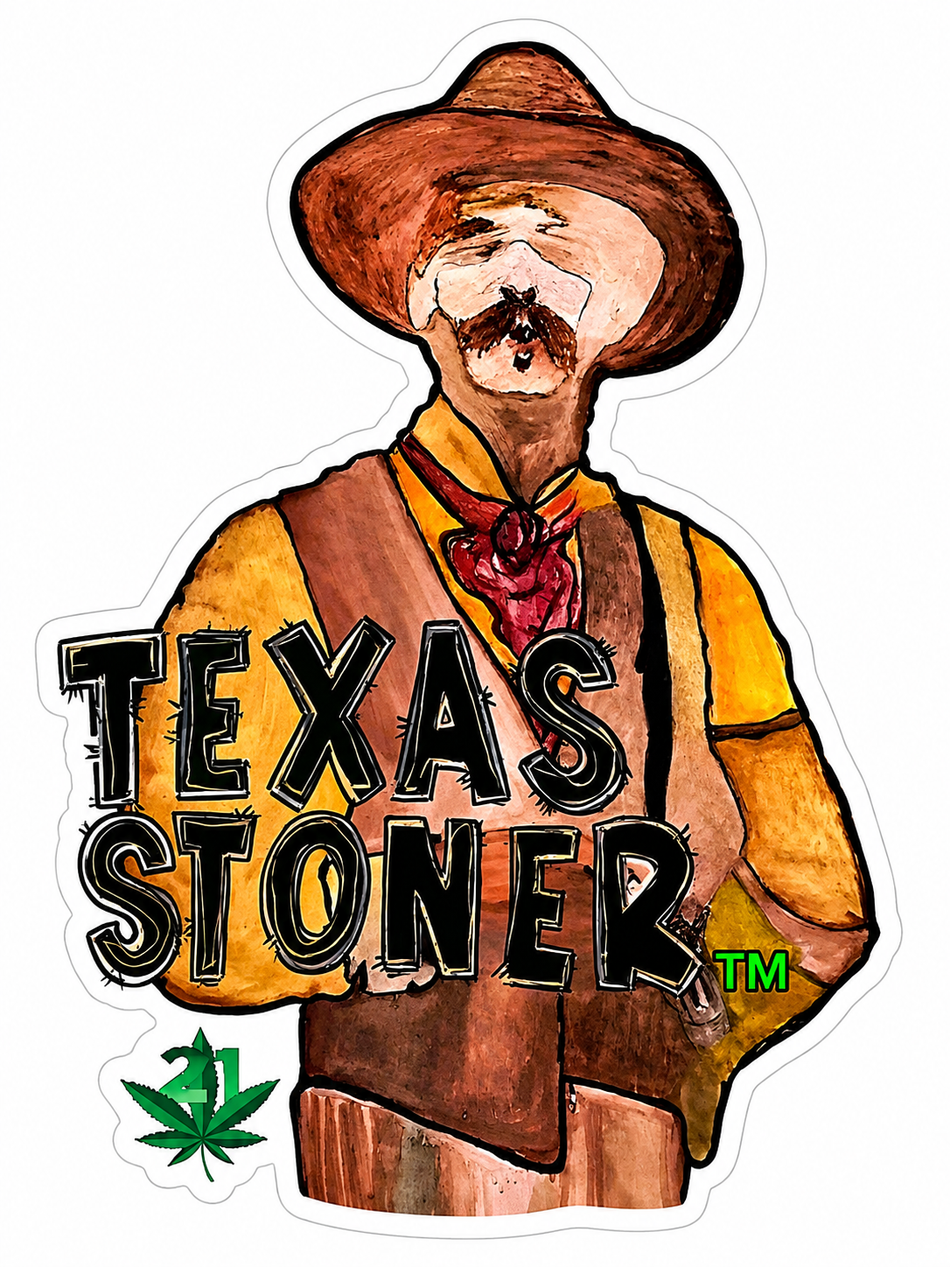 Texas Stoner Customer Decal – Economy Bulk Decals sqd.1
