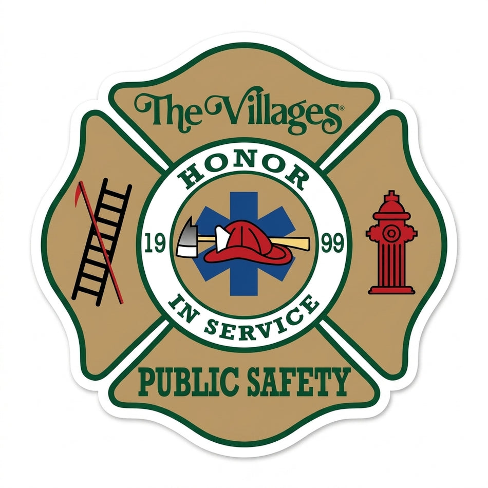 The Village Public Safety Maltese Customer Decal or Magnet (sqd.1)