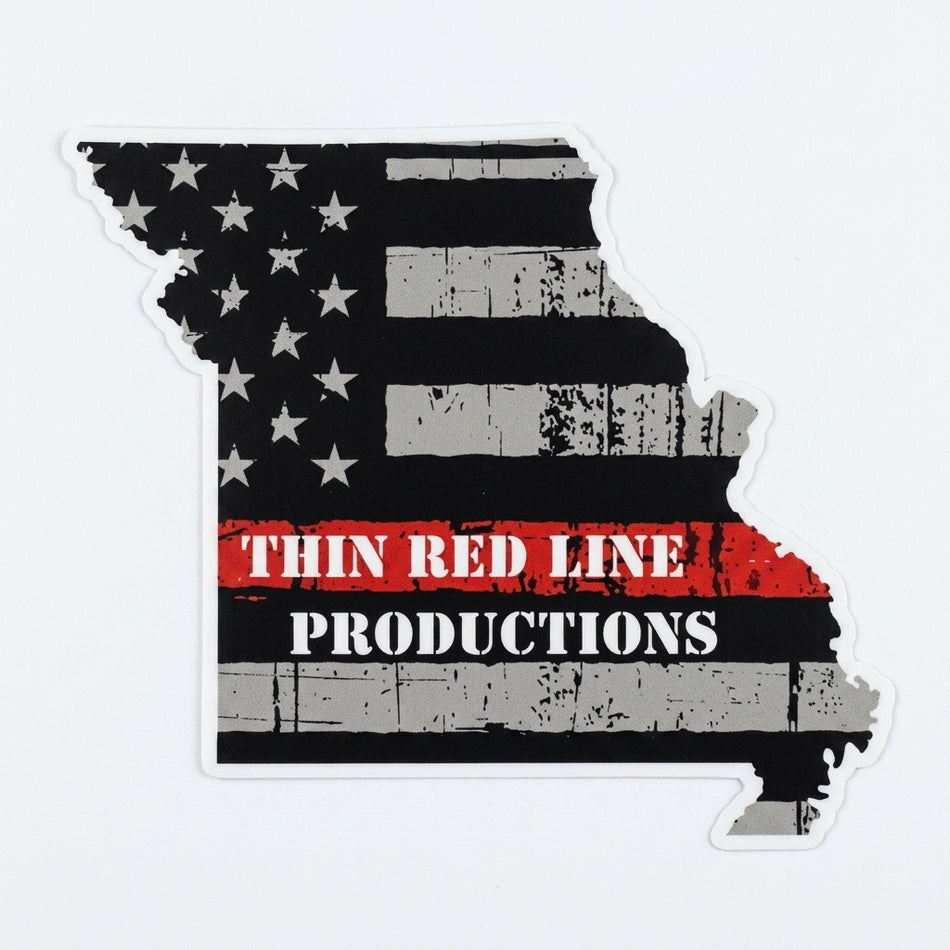 Thin Red Line Productions Window/Helmet Decal or MAGNET (sqd.1)