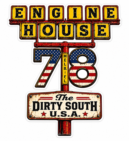 78 Dirty South ECONOMY Customer Decal Economy Bulk Decals (sqd.1)