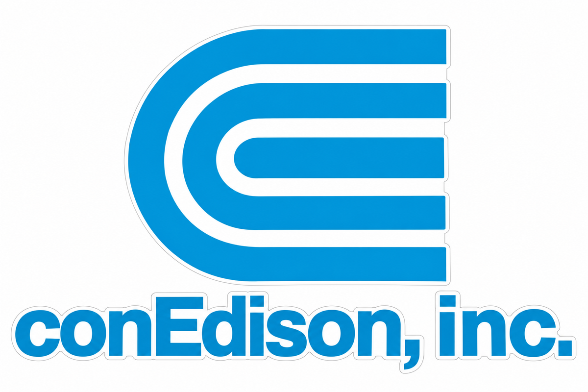 Con Edison Stripes Wide PREMIUM Customer Window or Helmet Decal (rct.1)