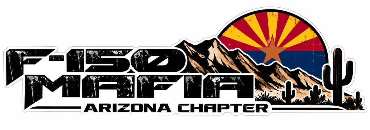 F150 Mafia Arizona PREMIUM Customer Window or Helmet Decal (rct.1)