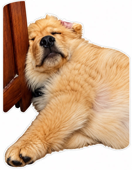 The Finn Dog ECONOMY Customer Decal Economy Bulk Decals (sqd.1)