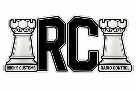 RC Radio PREMIUM Customer Window or Helmet Decal (rct.1)