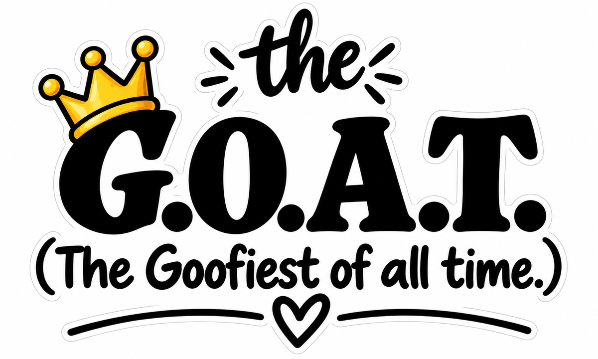 Goofies of all time PREMIUM Customer Window or Helmet Decal (rct.1)