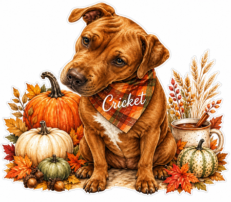 Cricket Autumn ECONOMY Customer Decal Economy Bulk Decals (sqd.1)